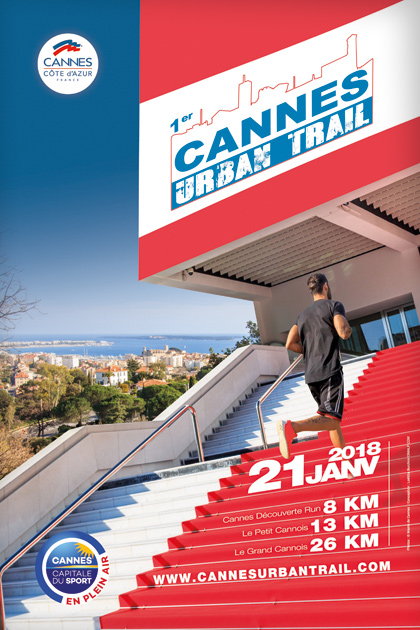 Cannes Urban Trail affiche