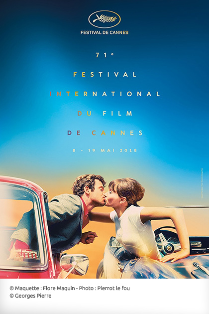 Festival de Cannes affiche 2018